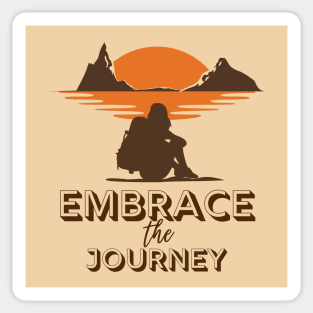 Embrace The Journey Sticker